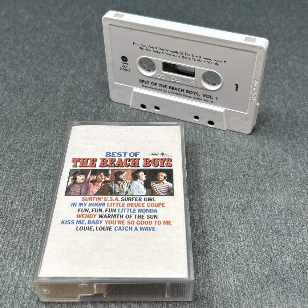 The Beach Boys Best Of The Beach Boys Vol. 1 Cassette Tape Vintage Capitol